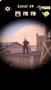 Wild West Sniper: Cowboy War ဖန်သားပြင်ဓာတ်ပုံ 1