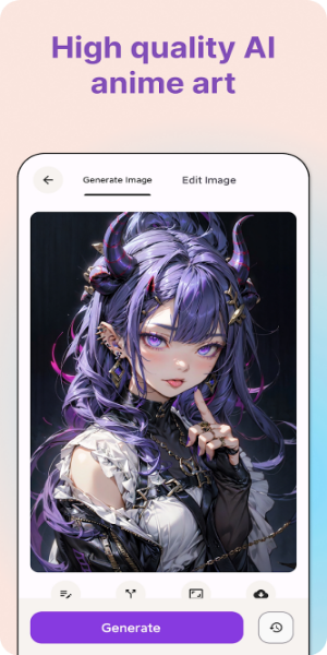 PixAI: AI Anime Art Generator Schermafbeelding 1