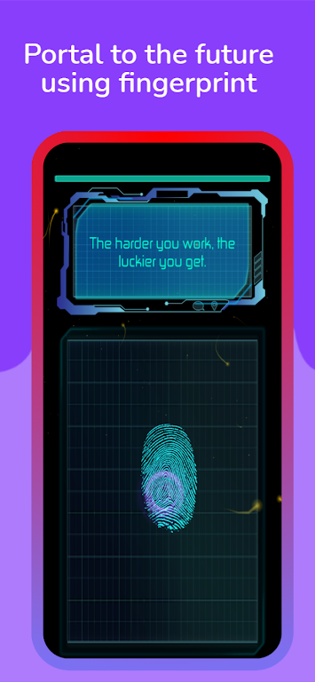 Real Fingerprint Fortune Test Скриншот 2