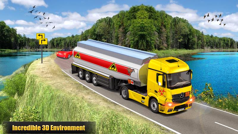 Truck Sim :Modern Tanker Truck ภาพหน้าจอ 1