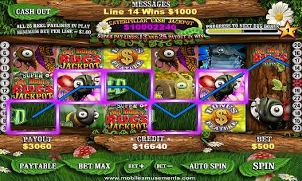 Big Money Bugs Slots 스크린샷 1