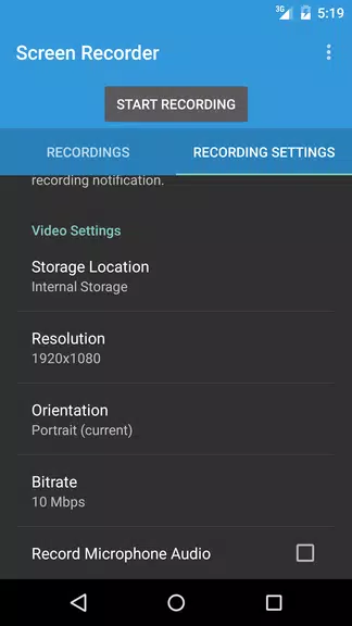 Riv Screen Recorder Captura de tela 4