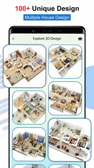 House Design Floor Plan App 3D Captura de tela 2