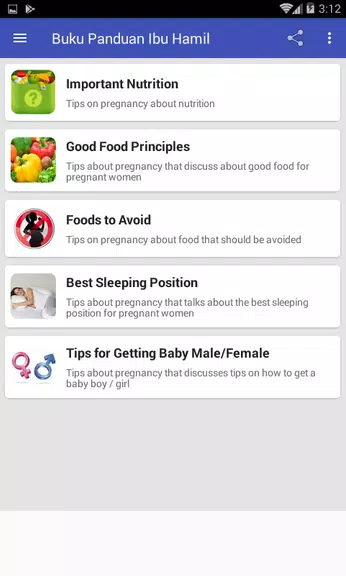 Pregnancy Guide Screenshot 3