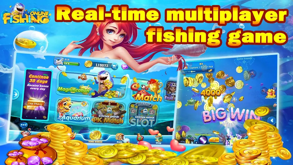 Fishing Online: Classic fish machine, free game应用截图第2张