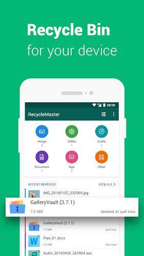 RecycleMaster: Recovery File ภาพหน้าจอ 2