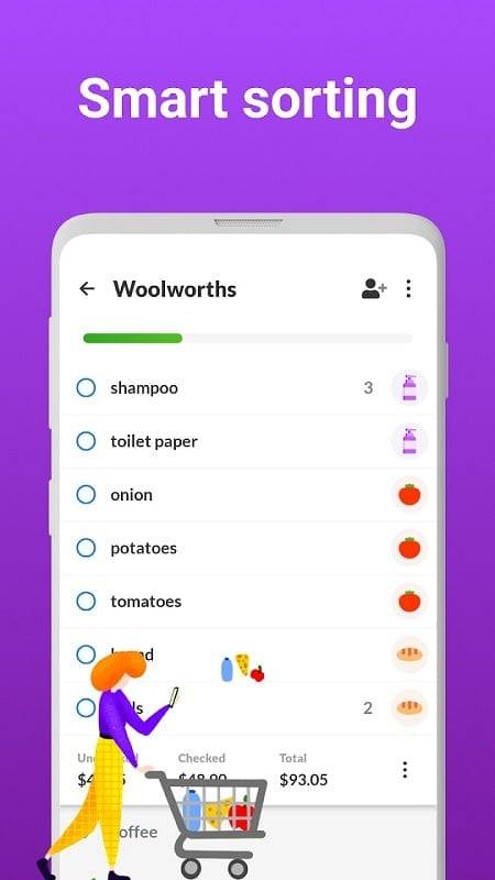Shopping List - Listonic Ảnh chụp màn hình 4