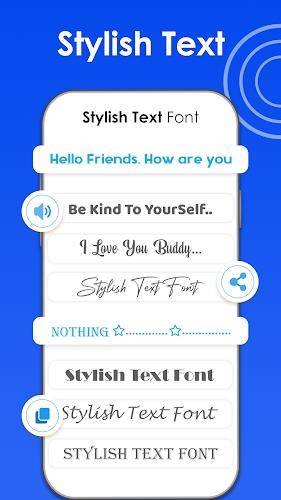 Fonts Keyboard : Stylish Font ဖန်သားပြင်ဓာတ်ပုံ 2