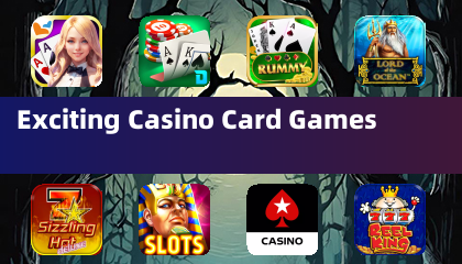 Emocionantes juegos de cartas de casino