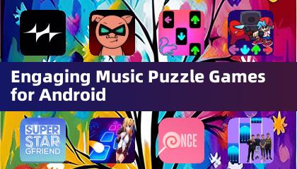 Fesselnde Musik-Puzzle-Spiele für Android