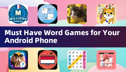 Android 手機必備的文字遊戲