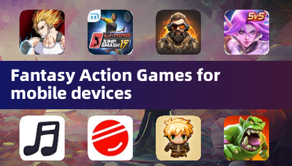 Фэнтези-экшн игры для мобильных устройств