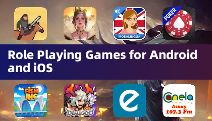 適用於 Android 與 iOS 的角色扮演遊戲