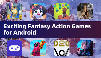 Jeux d'action fantastiques passionnants pour Android