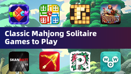 Jeux classiques de mahjong solitaire à jouer