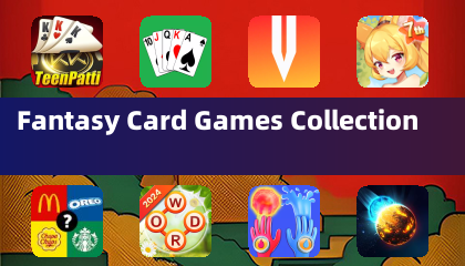 Collection de jeux de cartes fantastiques