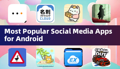 Aplicativos de mídia social mais populares para Android